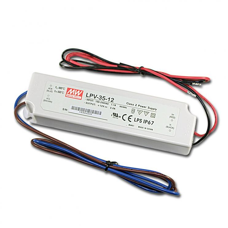 napájecí zdroj Mean Well 35W-12V LPV-35-12 IP67