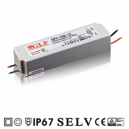 napájecí zdroj GLP 120W-12V, GPV-150-12 IP67