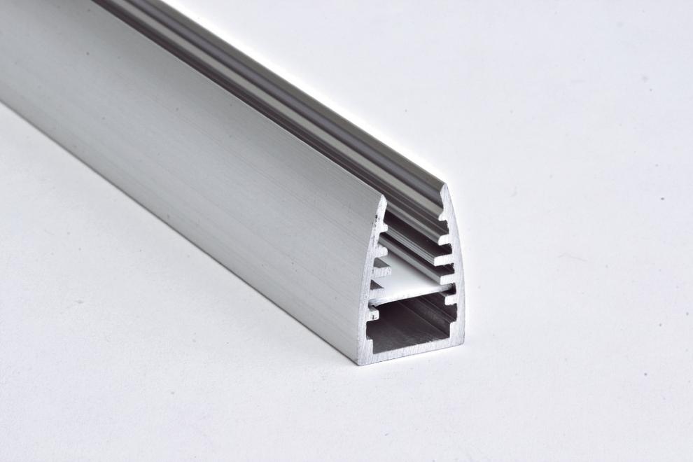 Al profil PS09 mikro pro osvětlení polic - 12,5x18x2000mm