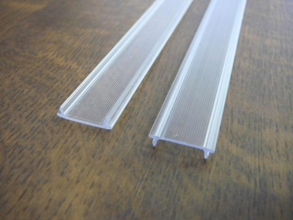 Krycí lišta naklapávací, pro PN01, PV02, PV18, PN14, transparentní