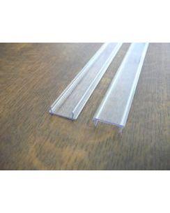 Krycí lišta naklapávací, pro PN16, transparentní