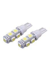 Žárovka 9 SUPER LED 12V T10 bílá 2ks