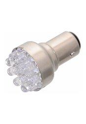 Žárovka 12LED 12V BaY15d bílá