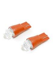 Žárovka 1SUPER LED 12V T10 červená 2ks