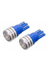 Žárovka 1SUPER LED 12V T10 modrá 2ks