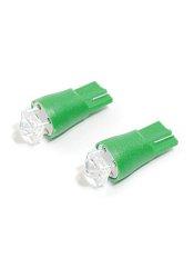 Žárovka 1SUPER LED 12V T10 zelená 2ks