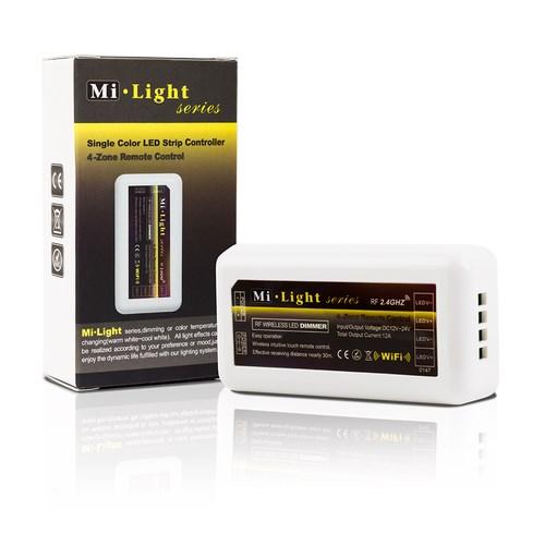 Wi-Fi Mi-Light řídící jednotka pro jednobarevné pásky